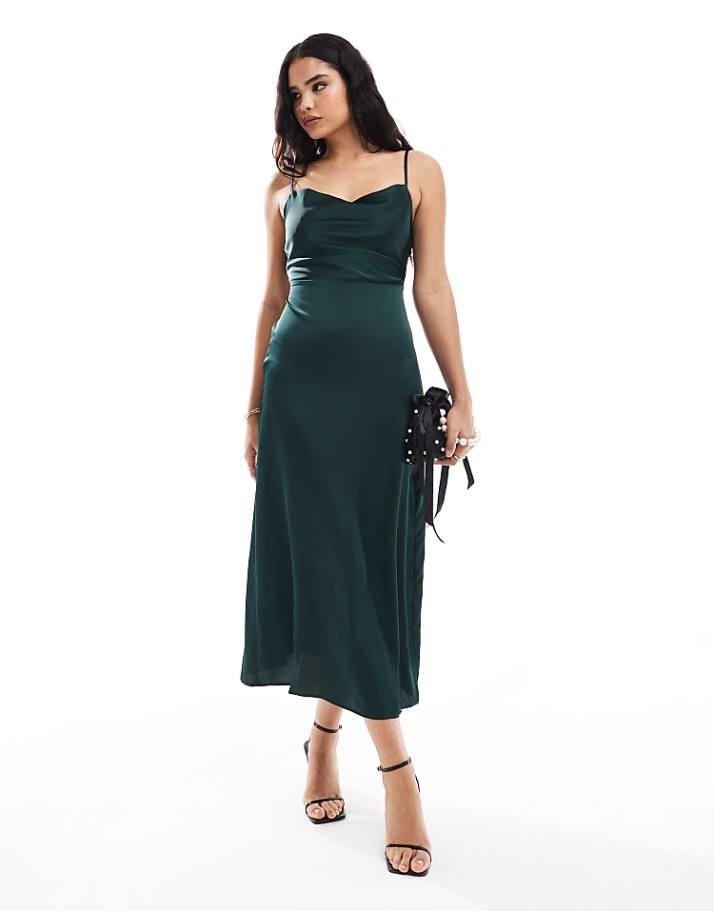 Long Green dress